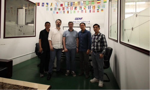 Последние новости компании о Приветствуем клиентов из Болгарии, посетивших наш завод GENY ITC EnterPrice Ltd.