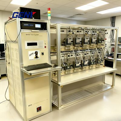 Автоматическое 24-позиционное высокоточное испытательное оборудование для трехфазных интеллектуальных счетчиков